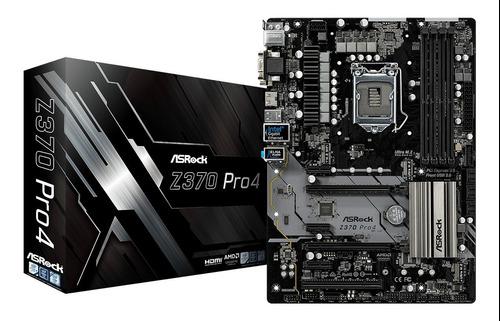 Motherboard Intel Asrock Z370 Pro4 Hdmi Dvi 8th Gen Cuotas