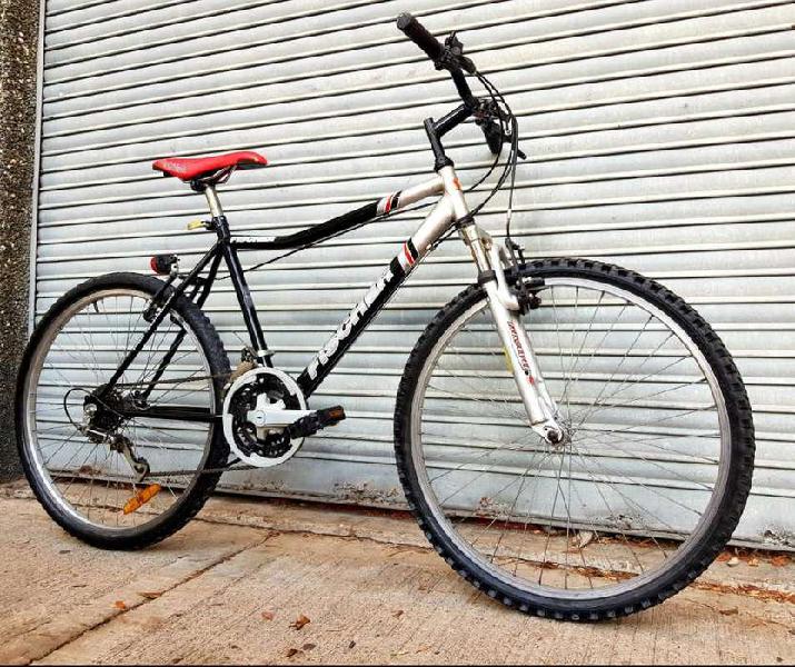 Mountain Bike Fisher Rodado 26 18 Cambios Suspension Delant