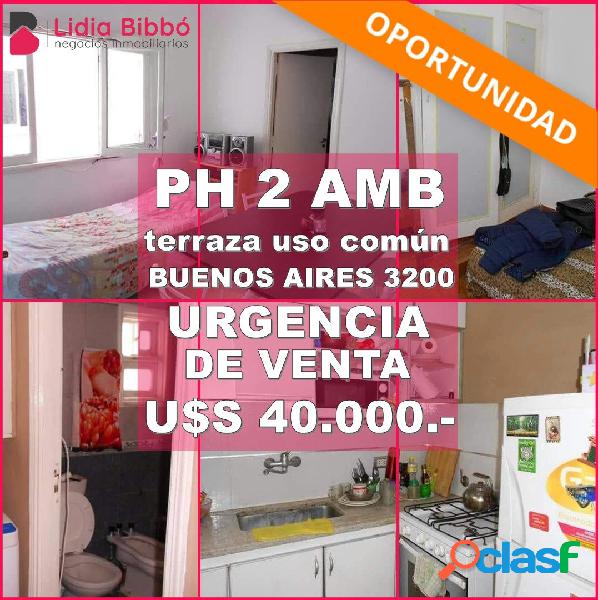 OPORTUNIDAD - PH 2 AMB zona CHAUVIN