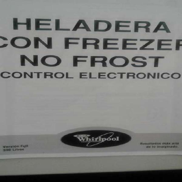 Vendo heladera con Freezer Modelo Whirlpool ARB 210 NO frost