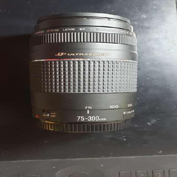 Zoom Lente Canon EF 75-300 mm + Filtro UV