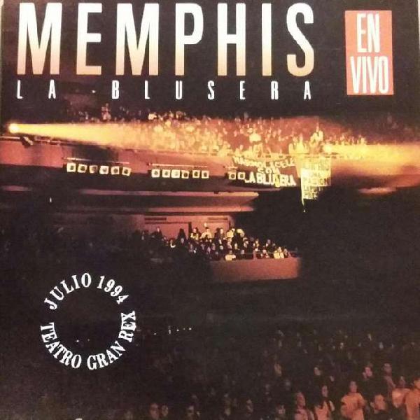 CD MEMPHIS LA BLUSERA “En Vivo Julio 1994 Teatro Gran