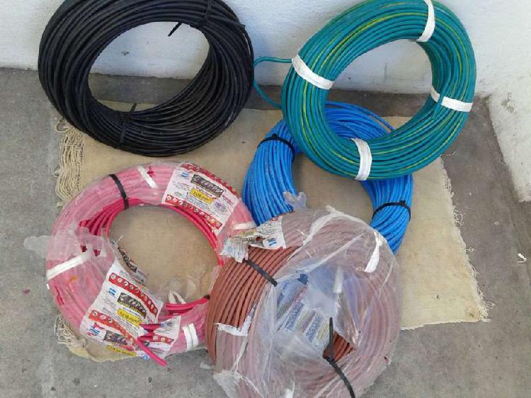 Cables de 16 mm sobrantes