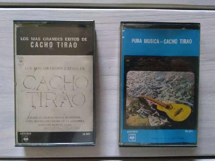 Cassettes Cacho Tirao Los Mas Grandes Exitos - Pura Musica