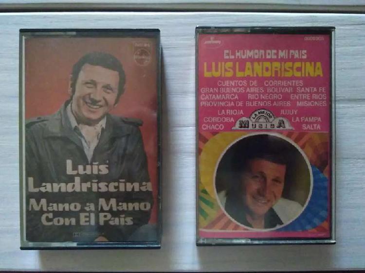 Cassettes Luis Landrisina Mano A Mano Con El País - El
