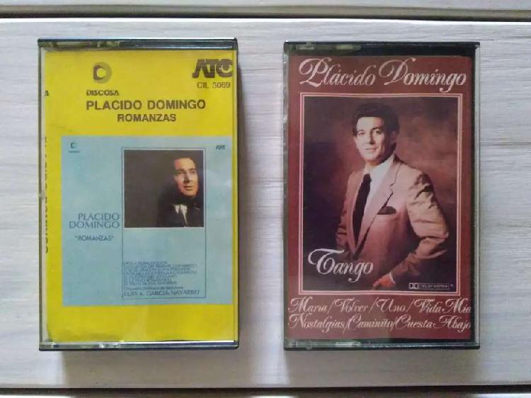 Cassettes Plácido Domingo Tango - Romanzas