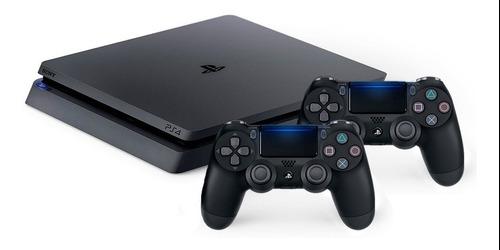 Consola Sony Playstation 4 1tb Ultra Slim Ps4 + 2 Controles
