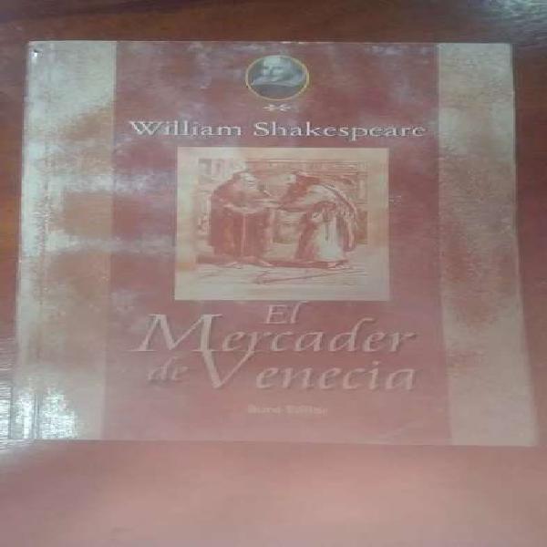 El Mercader de Venecia; William shakespear