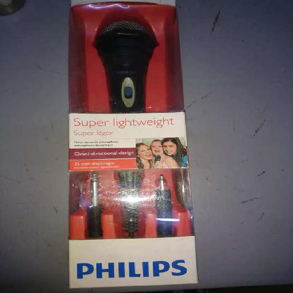 Espectacular micrófono profesional Philips