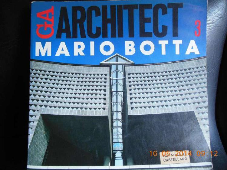 Mario Botta, ARCHITECT 3, texto en castellano.