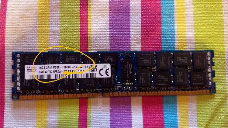 Memoria RAM Hynix 16GB 12800 DDR3 (para servidores o