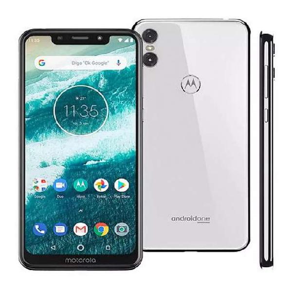 Motorola One dual blanco