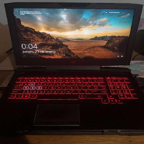 Notebook Gamer HP Omen i5 7ma 16gb ram 256ssd 1050 ti