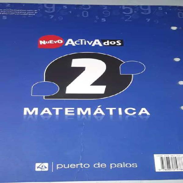 Nuevo activados Matemática 2 Puerto De Palos