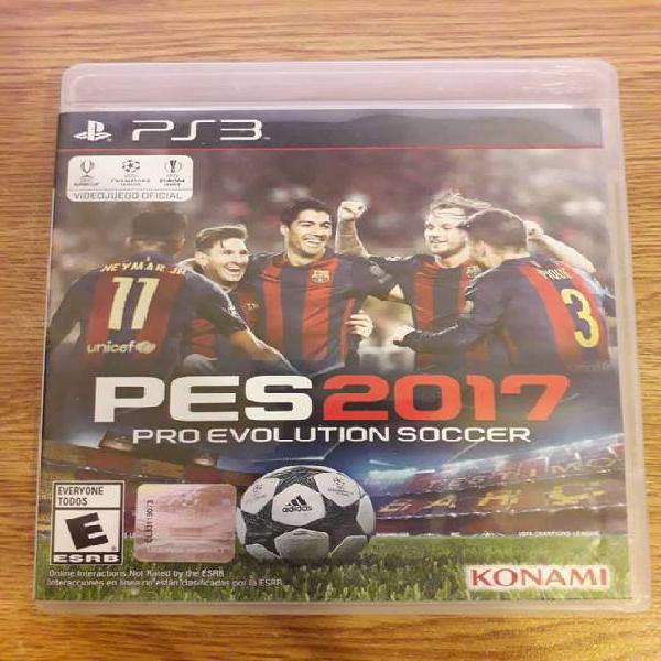 PES 2017 (Pro Evolution Soccer), KONAMI | PS3