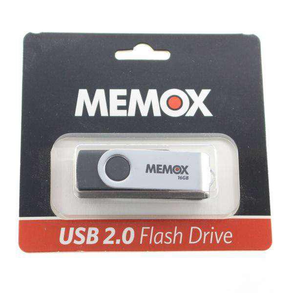 Pen drive de 16 GB Flash drive Memox. Memoria USB 2.0.
