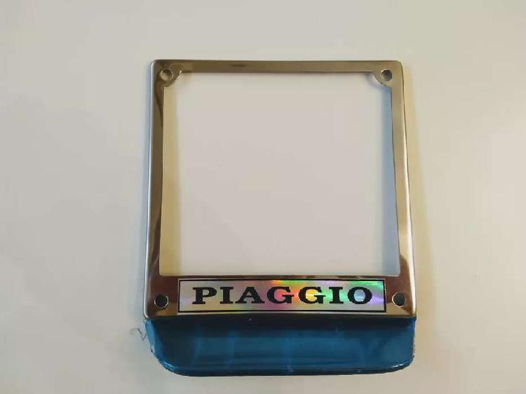 Porta patente aluminio completo PIAGGIO Vespa