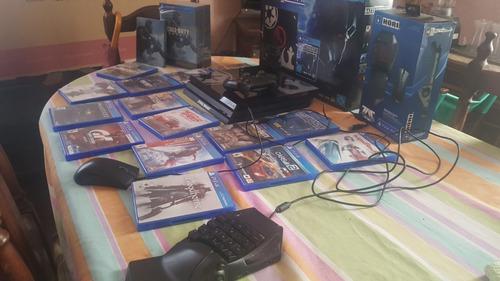 Ps4 Pro Star Wars Edition + 16 Juegos Físicos + Hori Tac