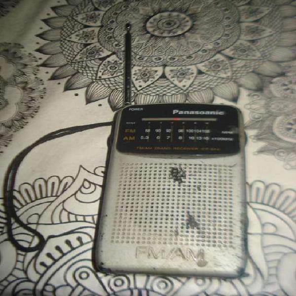 Radio Panasonic Icf S14 Am/fm Para Usar C/auricular No Envio