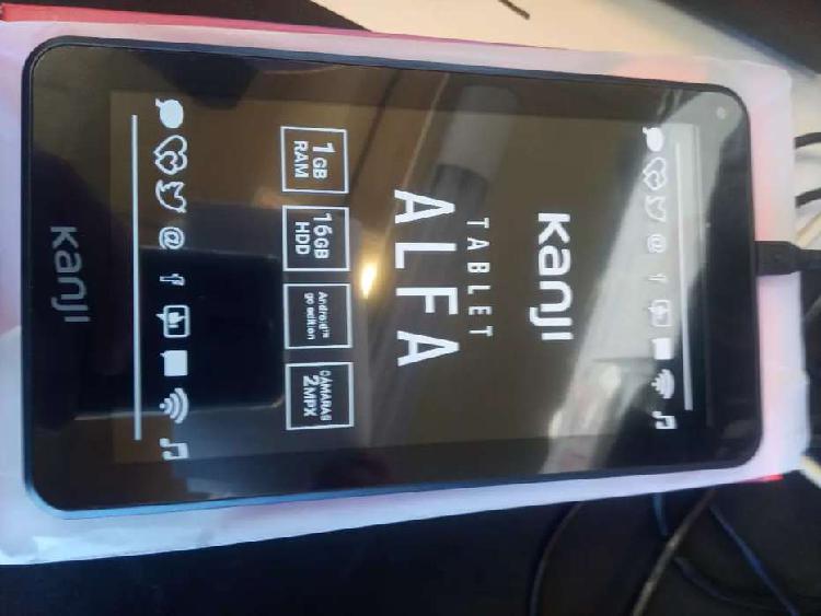 Tablet nueva de 7" marca kanji ALFA 16GB