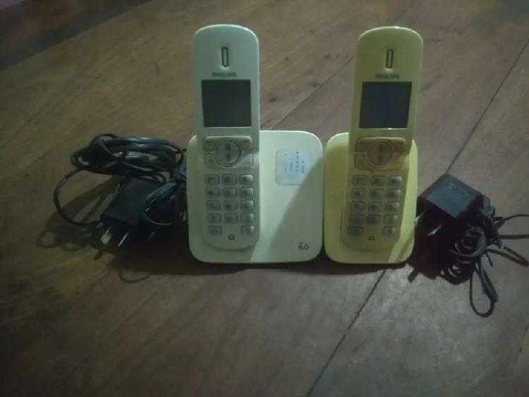 Teléfonos inalámbricos por dos