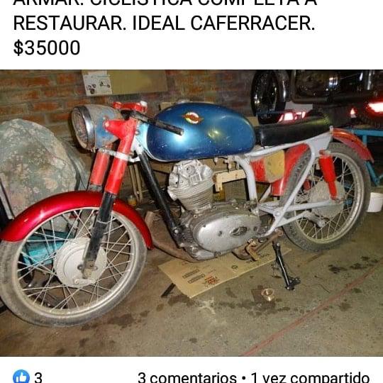 Vendo gran varirdad de motos clasicas desde $ 9500 en