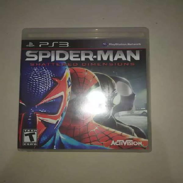 Vendo juego de PS3 (spiderman Shattered Dimensiones)