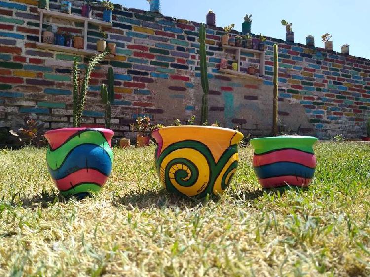 Venta de masetas artesanales