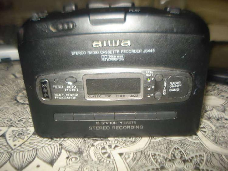 Walkman Aiwa Js445 Retro Funcionan Radios Exc Sonid No Envio