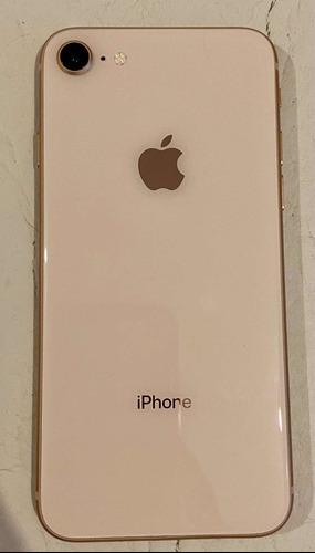 iPhone 8 Rose Gold 64gb Liberado Impecable + Acc Orig.