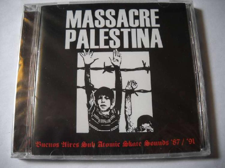 massacre palestina 87 / 91 cd sellado