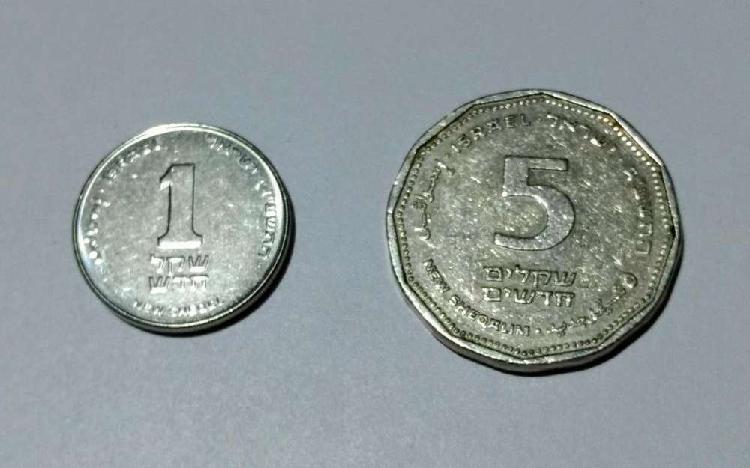 2 Monedas de Israel