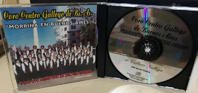 CD del Coro Centro Gallego de Buenos Aires Año 1999