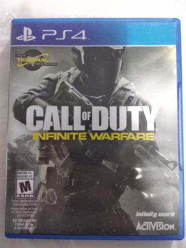 Call Of Duty Infinite Warfare Ps4 Juego Fisico Usado Envios