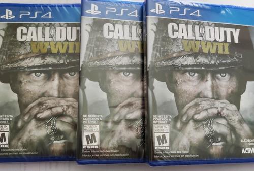 Call Of Duty Ww2 - Juego Ps4 Físico - Nuevos Y Sellados