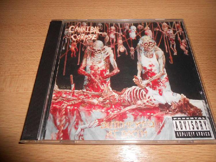 Cannibal Corpse Butchered At Birth 1° Ed Metal Blade USA