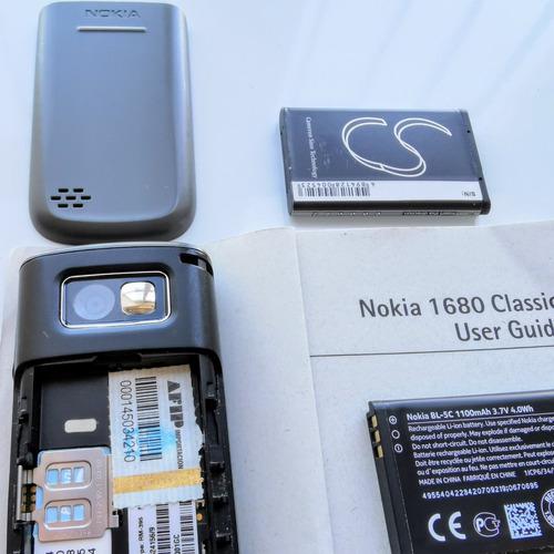 Celular Nokia 1680 Classic Belgrano 2 Baterias Sin Cargador