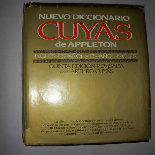 DICCIONARIO INGLÉS - ESPAÑOL y ESPAÑOL - INGLÉS. CUYÁS