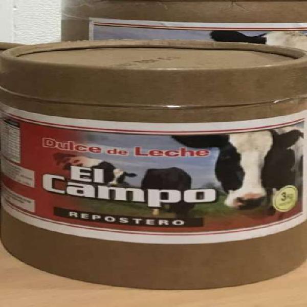 Dulce de leche repostero x3kg El Campo