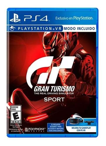 Juego Playstation Gran Turismo Sport