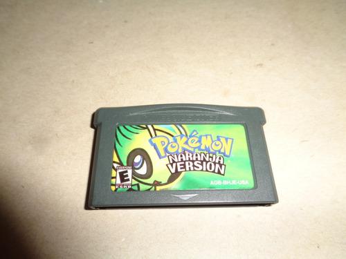 Juego Pokemon Naranja Version Original Japan Gameboy Advance