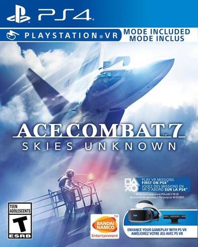 Juego Ps4 Ace Cpombat 7 Survival Skies Unknown -makkax