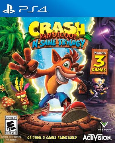 Juego Ps4 Crash Bandicoot N. Sane Trilogy Playstation 4