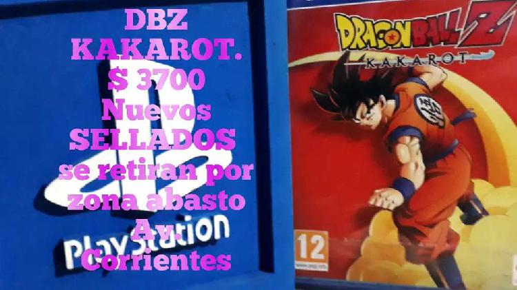 KAKAROT. Dragon ball. Ps4 NUEVO SELLADO