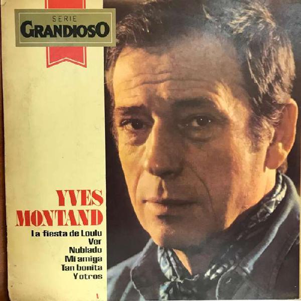 LP de Yves Montand año 1980