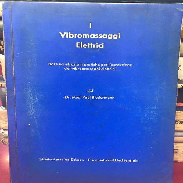 Libro italiano I vibromassaggi elettrici