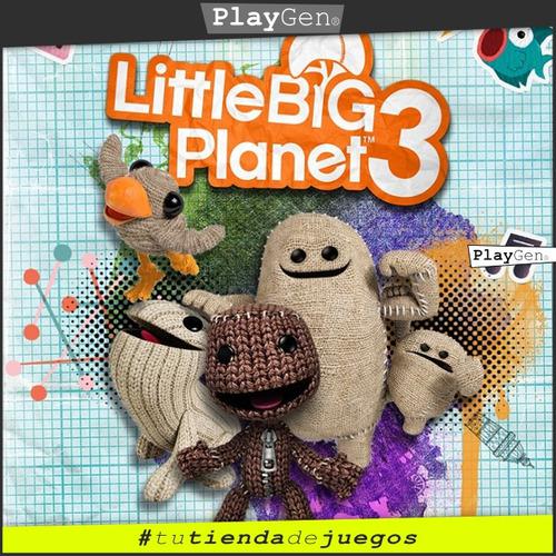 Little Big Planet 3 | Juego Ps4 Original En Español