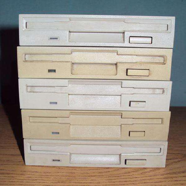 Lote 5 Diskketeras Floppy 3.5