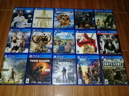 Lote Juegos Ps4 Deadpool Far Cry Days Gone Just Cause