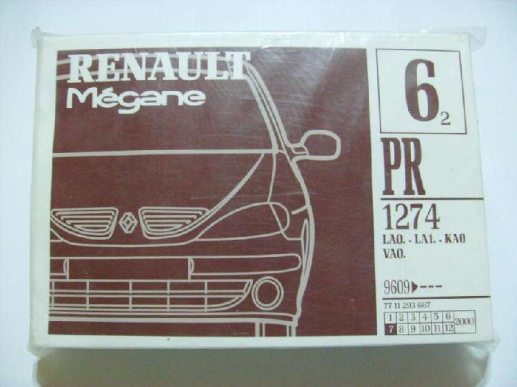 Manual de Renault Megane Taller y Reparación Nuevo a